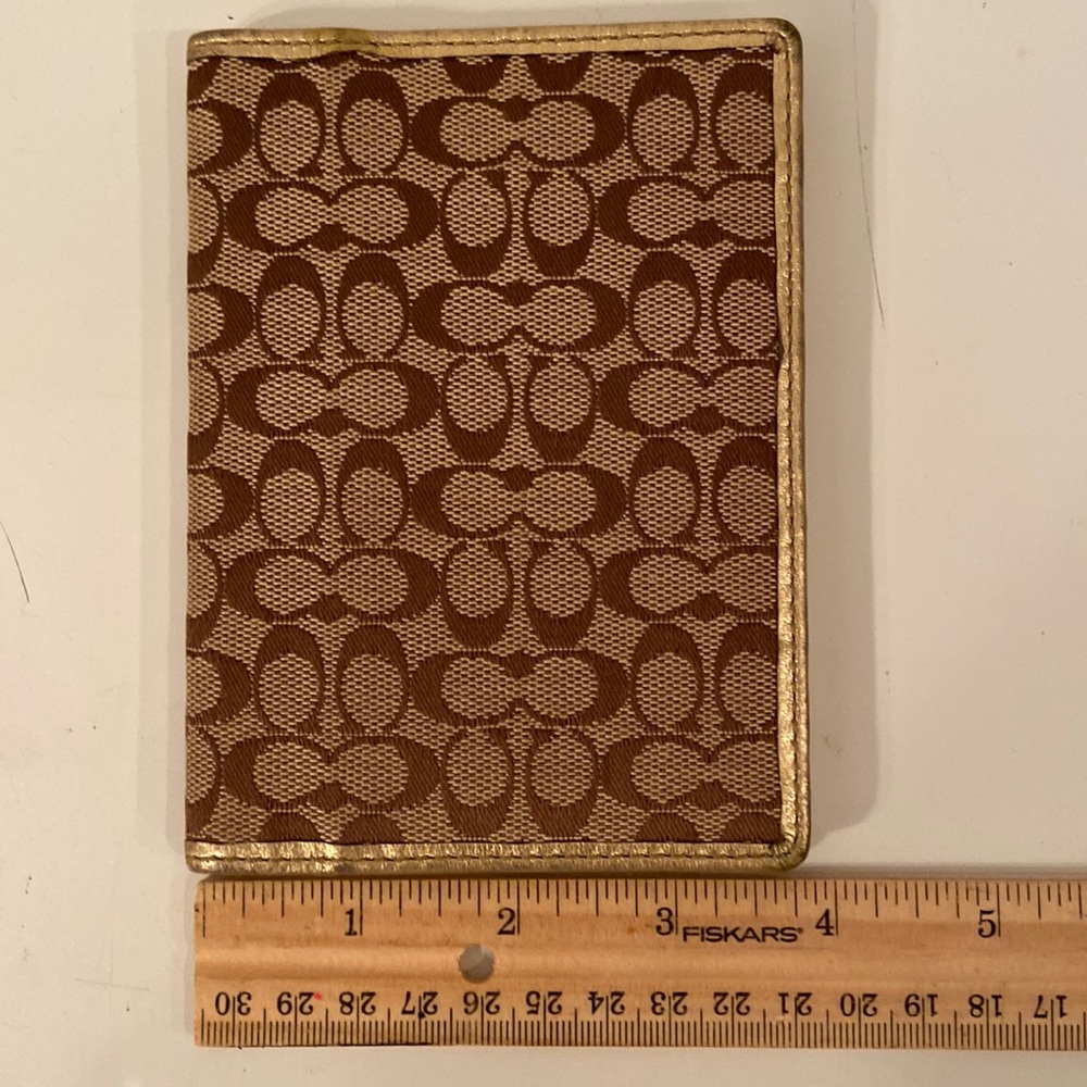 Coach Passport Holder